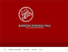 Tablet Screenshot of barroweveningmail.co.uk
